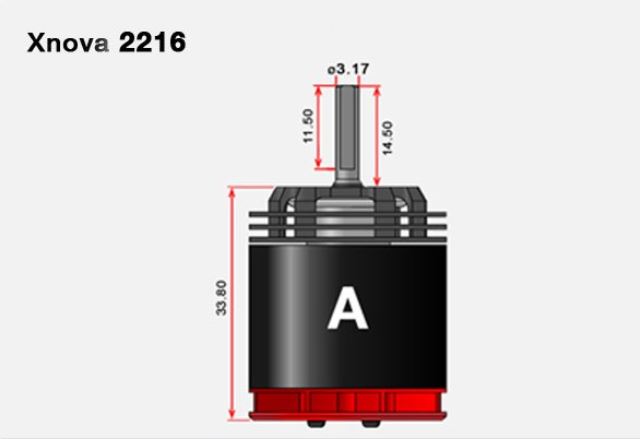 xnova 2216 shaft