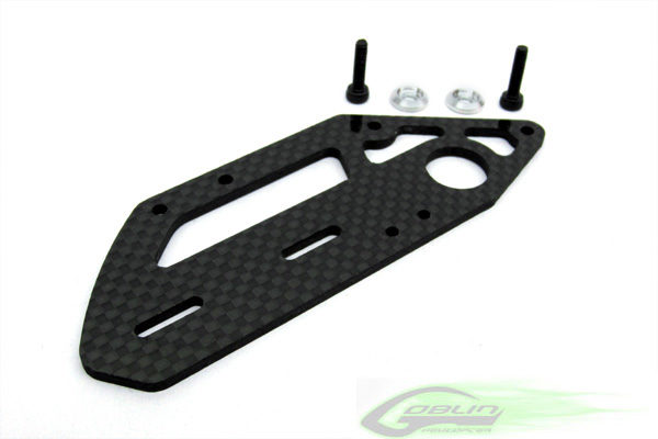 Carbon Fiber Tail Case Side (1pc) - Goblin 630/700/770