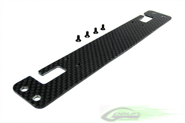 Carbon Fiber RX BATTERY SUPPORT - Goblin 630/700