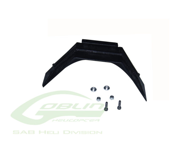 Plastic Landing Gear Support (1pc) - Goblin 500/570 **replaced by H0943-S**