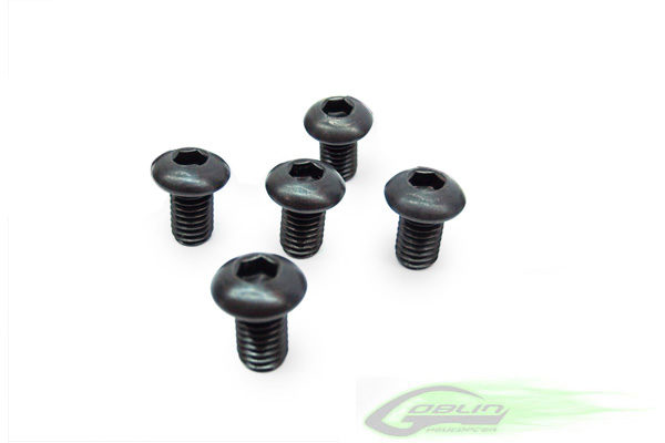 DIN 12.9 Button Head Socket Cap Screw M4x8 (5pcs)