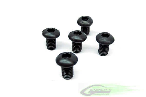 DIN 12.9 Button Head Socket Cap Screw M4x10 (5pcs)