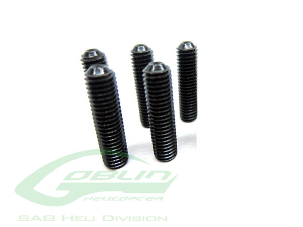 DIN 12.9 Cup Point Set Screws M4x15 (5pcs)