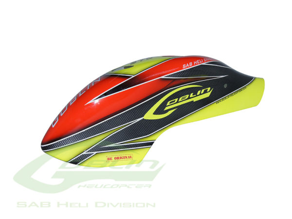 Canomod Airbrush Canopy Yellow/Orange - Goblin 570 **Discontinued**