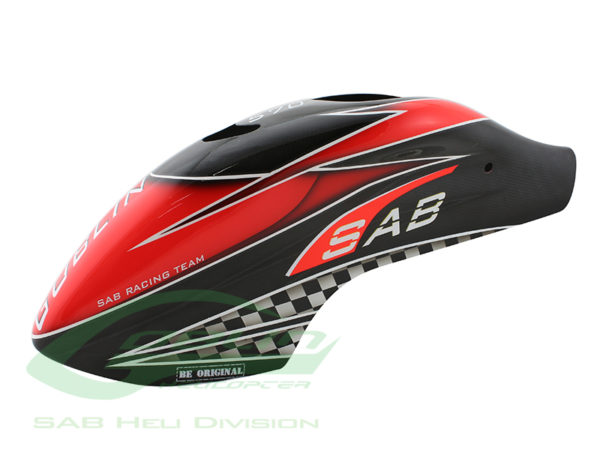 Canomod Airbrush Canopy SAB Red/Carbon - Goblin 570