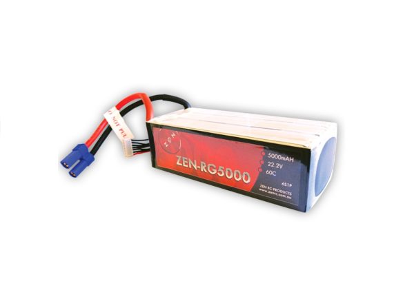 ZEN-RG LiPo 5000mAh 6S 22.2V 60C (short)