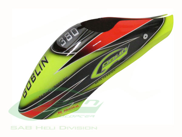 Canomod Airbrush Canopy Yellow/Sport - Goblin 380