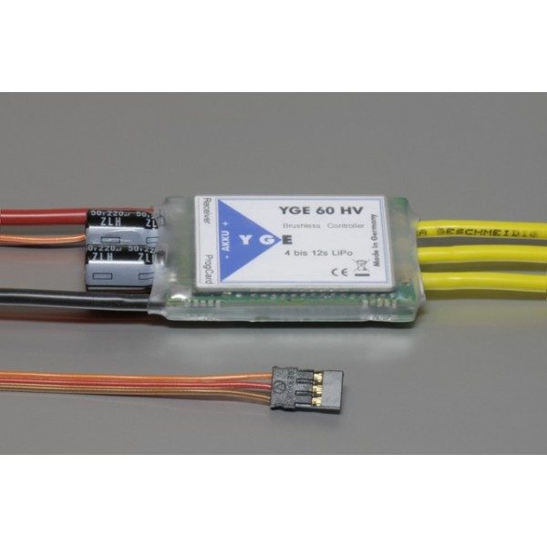 YGE ESC 60A HV V4 (Opto) 3s-12s LiPo