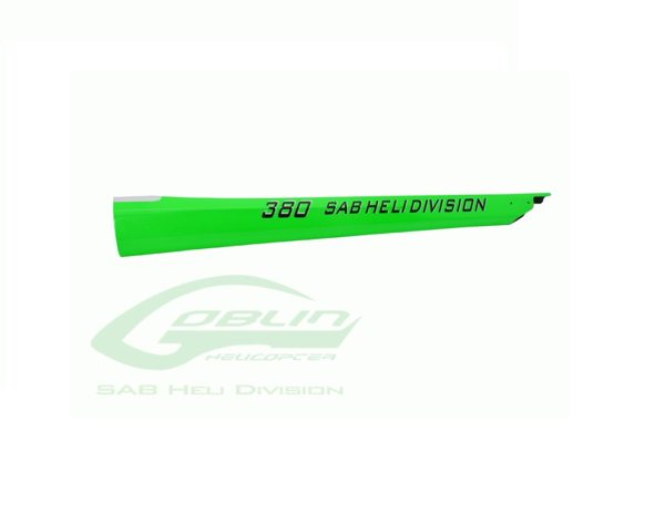 Carbon Fiber Tail Boom Green - Goblin 380