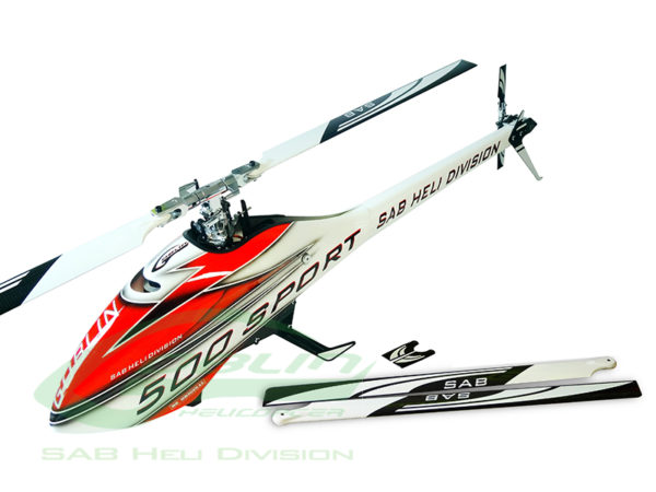 Goblin 500 Sport White/Red