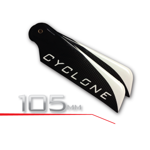 Cyclone 105mm Carbon Fiber Tail blades
