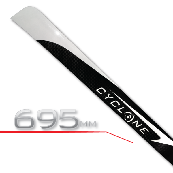 Cyclone 695mm  Carbon Fiber Main Blades