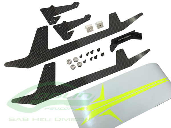 Carbon Fiber Landing Gear - Goblin 500 Sport **discontinued**