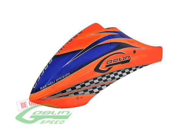 Canomod Airbrush Canopy Orange - Goblin Speed  **Discontinued**
