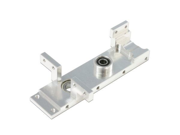 X5 CNC Lower Servo Mount (Silver anodized)