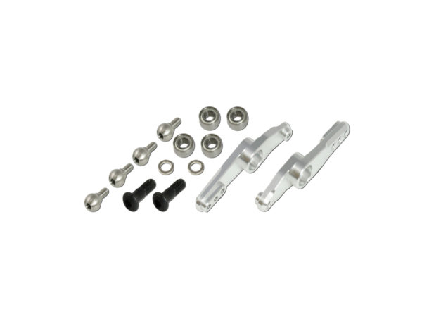 X5 CNC adjustable Mixing Levers (Silver anodized)