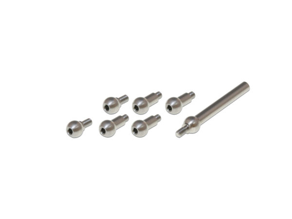 Stainless (4.8mm) Balls (4x Long 2x Short 1x Ball with Extension)