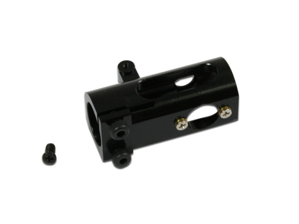 X2 CNC Integrated Tail Gear Case (Black anodized)