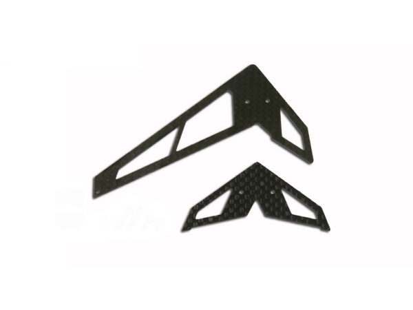 X2 CF Fin & Tail (A Type-Black)