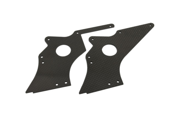 X7 CF Back Brace Set
