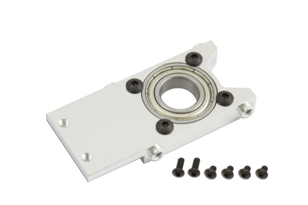 X7 CNC Main Shaft Middle Bearing Mount (Silver anodized)
