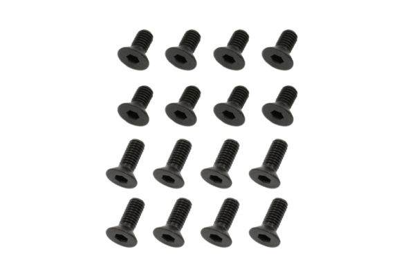 Socket Countersunk Screw - Black (M3)