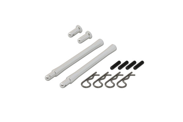 X7 FORMULA Canopy Posts (Silver anodized)