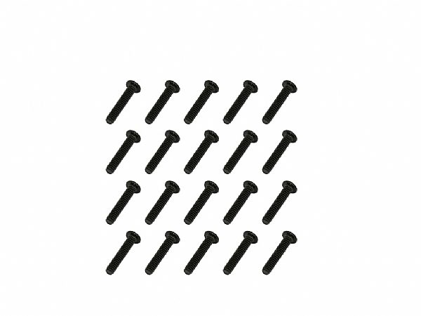 Machine Screws Black (M1.4x7) x 20pcs