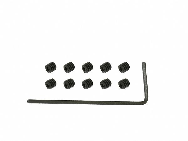 Socket Set Screw (M2x2mmx10pcs) with H0.9 Hexagon Wrench
