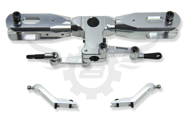 Synergy E7/N7 Flybarless Head Assembly.