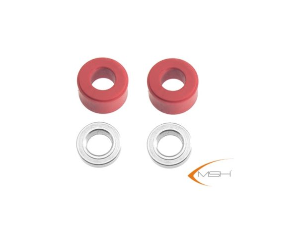 MSH Protos 500 Head Dampers 3D - Red