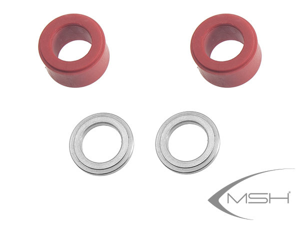 MSH Protos Max Head Dampeners (3D) Red