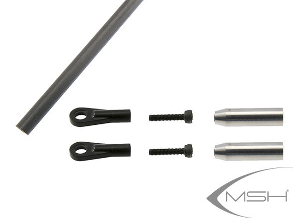 Tail control rod set 700 - Max V2