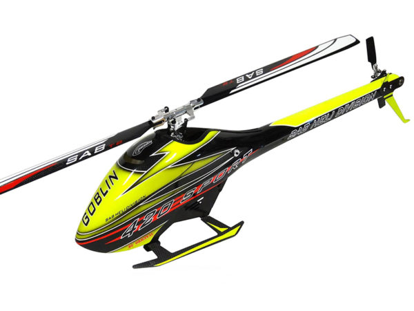 Goblin 420 Yellow/Black Kit w/blades