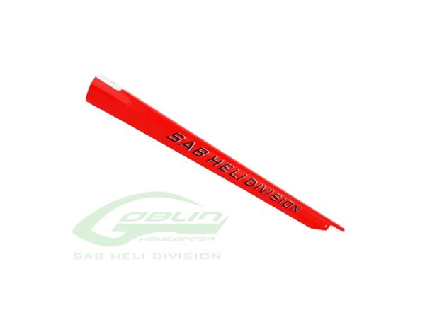 Carbon Fiber Tail Boom Red - Goblin 420