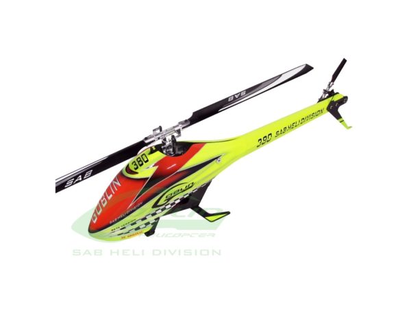 Goblin 380 Yellow/Orange Kit w/blades