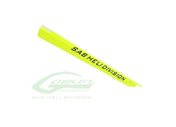 Carbon Fiber Tail Boom Yellow - Goblin 420