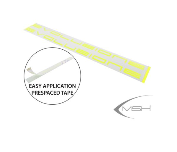 Evoluzione Boom Sticker - Yellow
