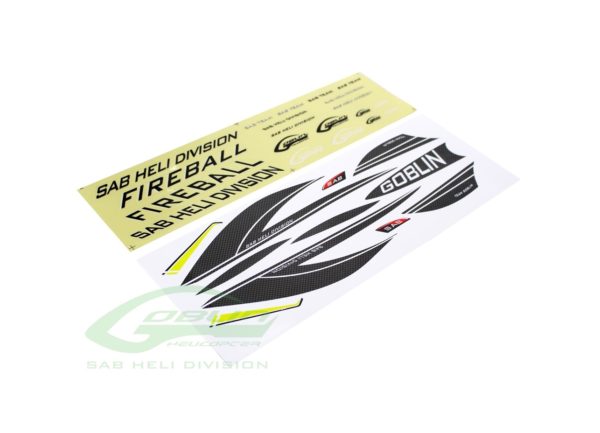 Sticker Fireball Carbon