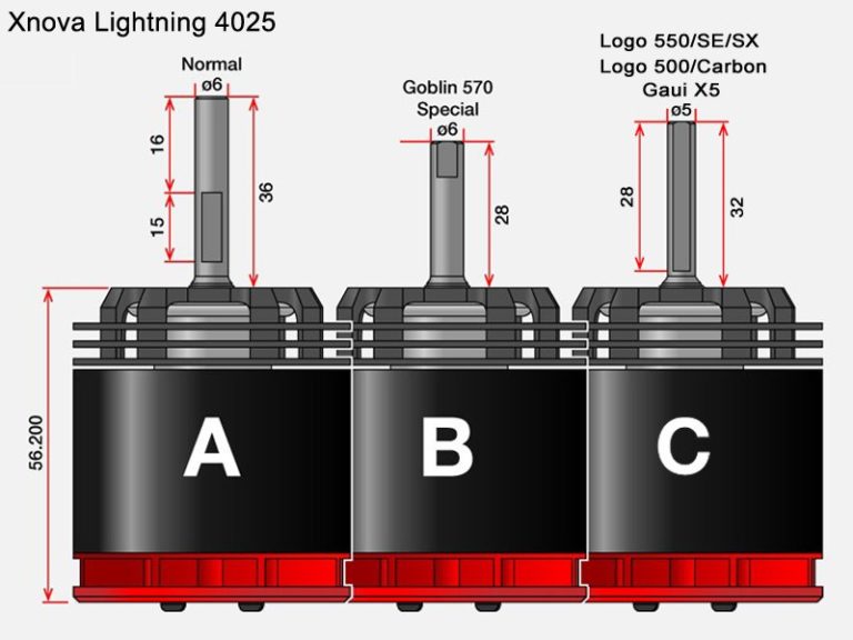 xnova 3220 lightning 950kv