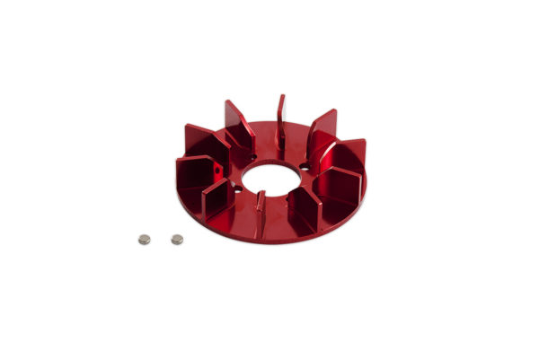 NX4 CNC Fan upgrade (Red anodized)