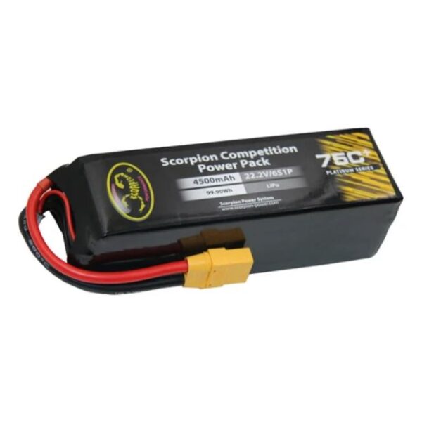 Scorpion Power 4500mAh 75C 22.2V 6S