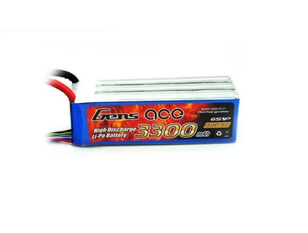 Gens Ace LiPo 3300mAh 6S 22.2V 60C