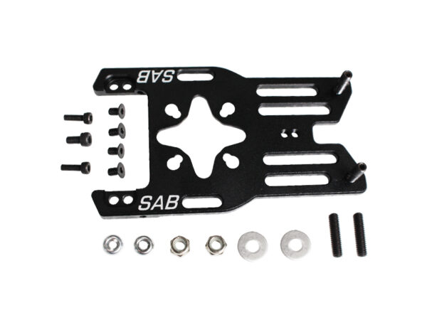 Aluminum Motor Mount Black Matte