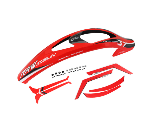 RAW canopy Red and Sticker