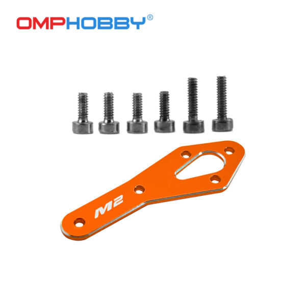 M2 EVO - Tail Motor Reinforcement Plate set Orange