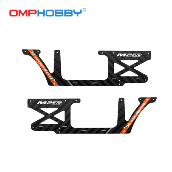 M2 EVO- Fuselage Carbon panel set Orange