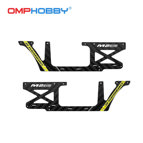 M2 EVO - Fuselage Carbon panel set Yellow