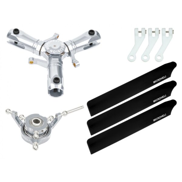 CNC Triple Carbon Plastic Blades Conversion Set - OMP HOBBY M1 / EVO