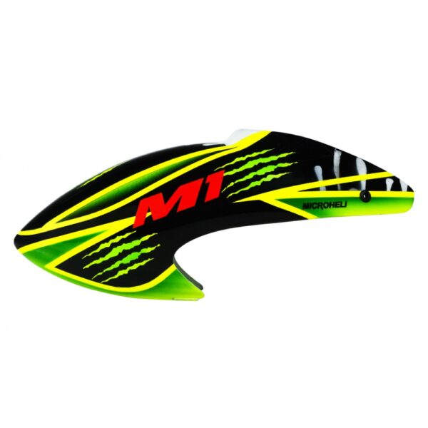 Airbrush Fiberglass Green Scratch Canopy - OMP HOPPY M1 / EVO